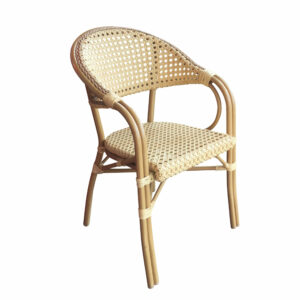 365-Marcel udendørs cafestol - restaurantstol med armlæn