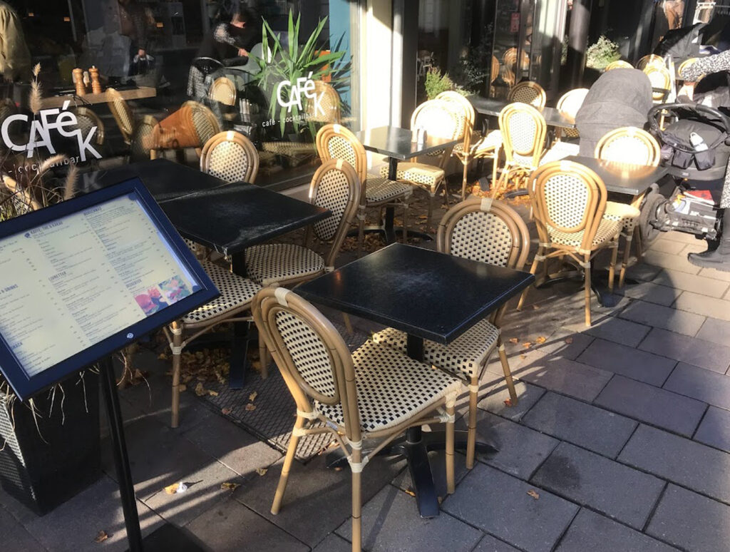 Cafe K - Silkeborg - udendørs