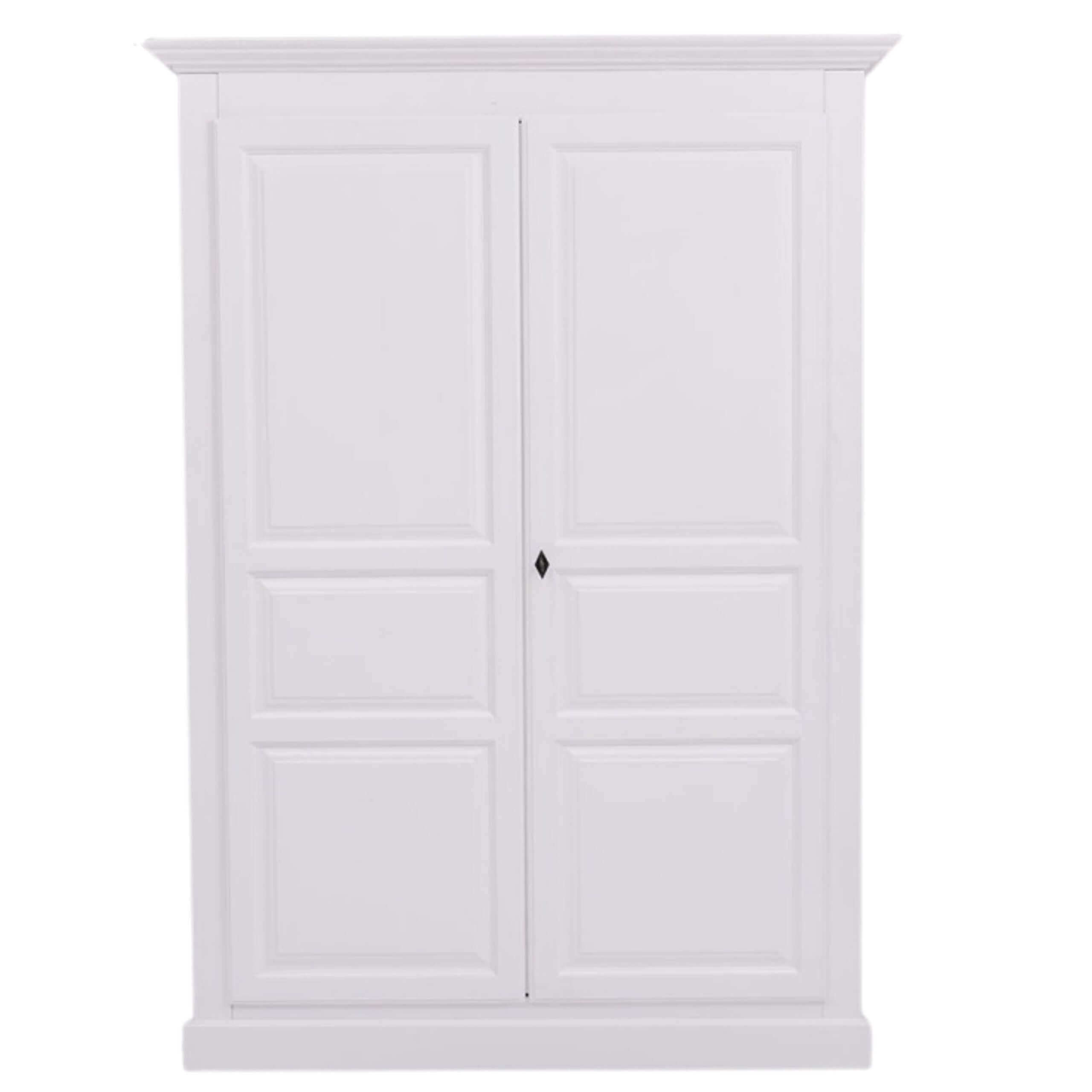 Hotellgarderobe - 2 dører - 3 hyller - 1 hengestang - B:149cm - H:210cm - D:67cm