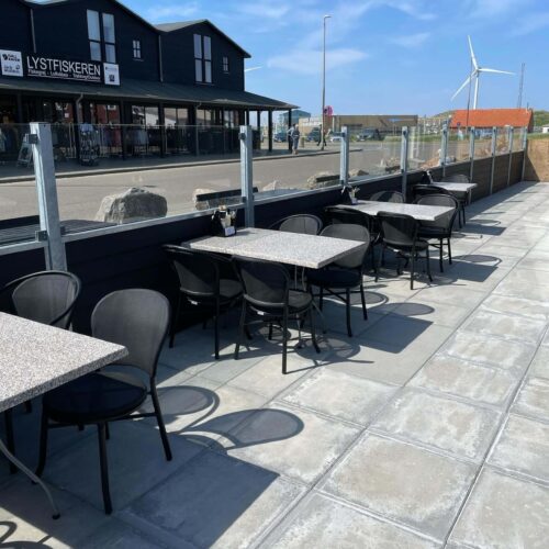 Hvide Sande røkeri - utendørs