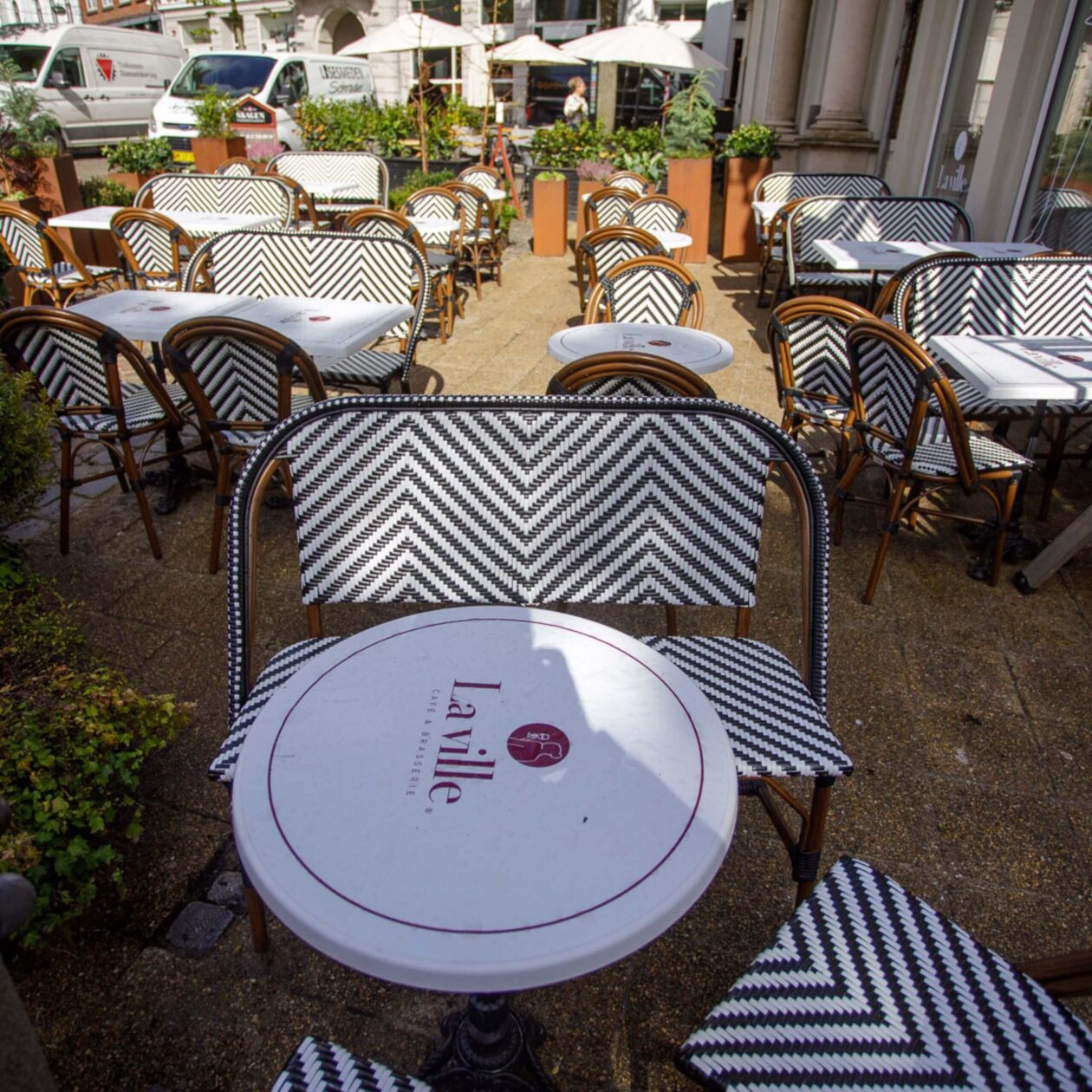 La ville Café og Brasserie - Kolding - Udendørs