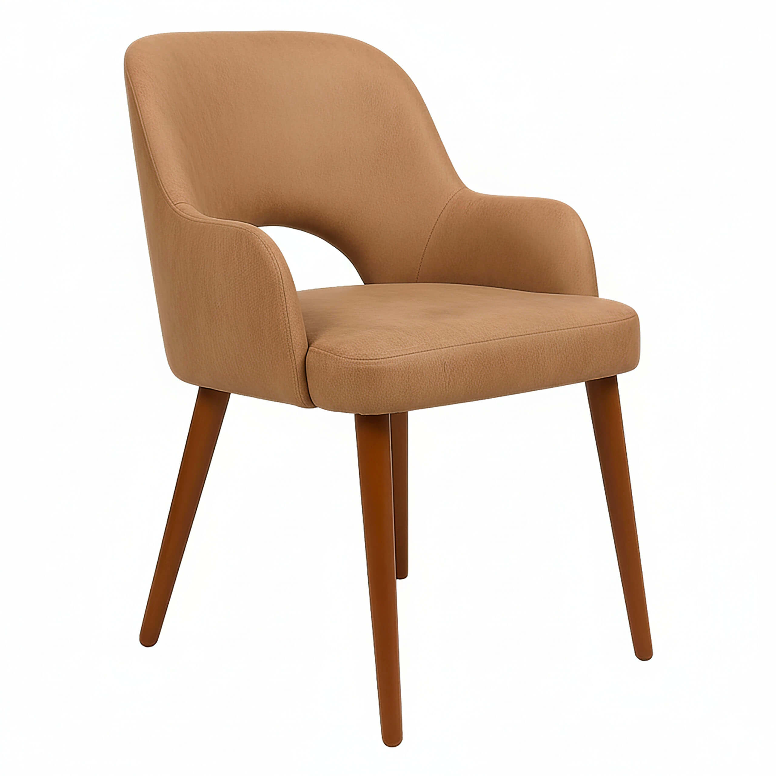 Sia armstol i bøgetræ - polstret