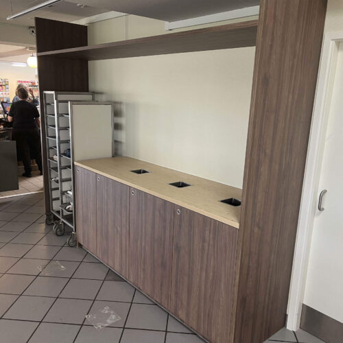 Kundanpassad avfallsstation