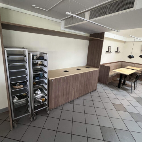 Kundanpassad avfallsstation